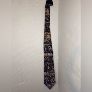 Main Street Men's Silk Tie Polo